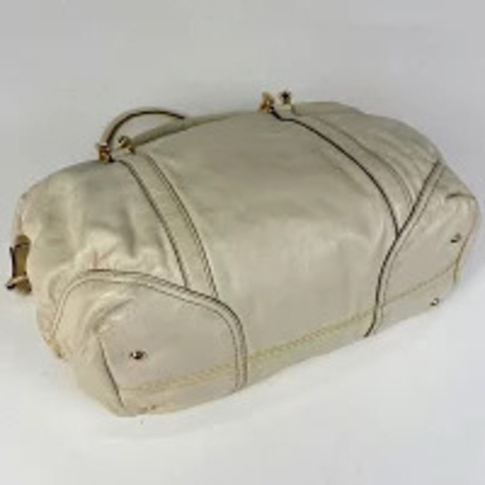 Gucci Bag Horsebit leather Boston white